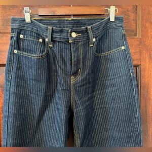 Levi’s Pinstripe Denim Jeans – Vintage-Inspired with a Modern Edge
